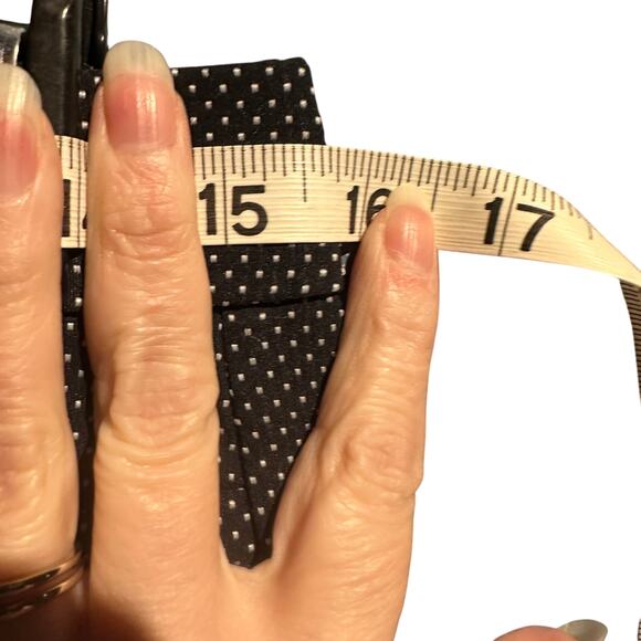 Banana Republic Size 0 Sloan Crop Pant Polka Dot Fairy Whimsygoth Work Office - Picture 5 of 9